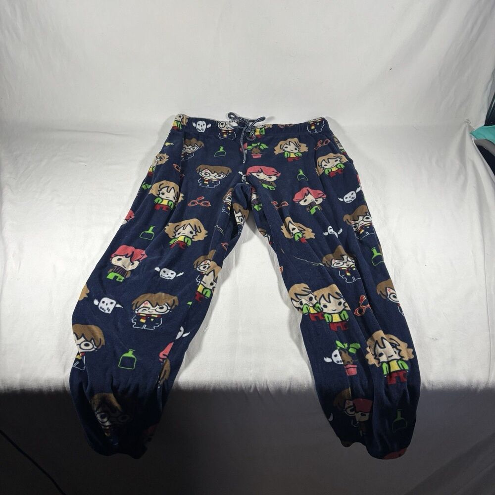 Harry Potter Kids Sleep Pants S 4-6 Fleece